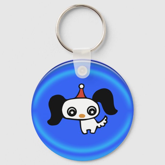 cute puppy keychain (Front)