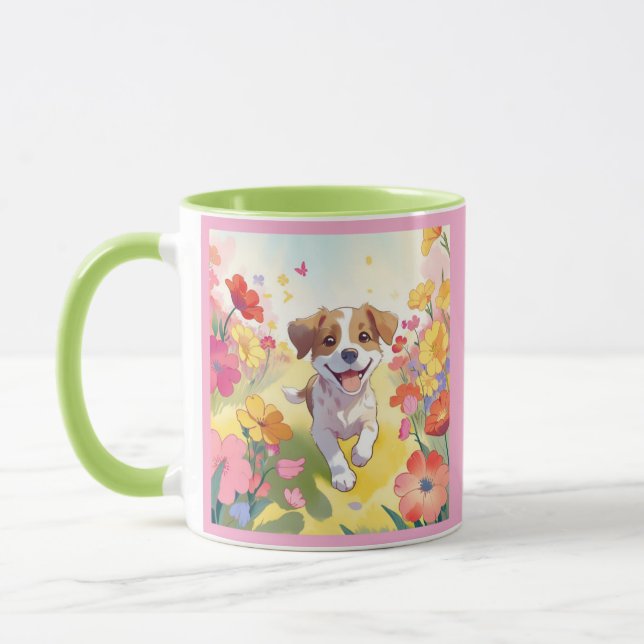 Cute Puppy Mug (Left)
