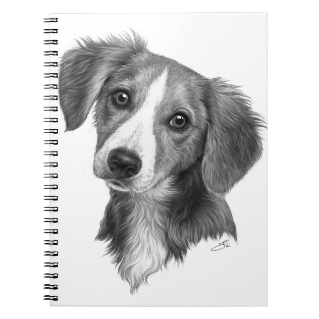 Cute Puppy! Notebook (Front)