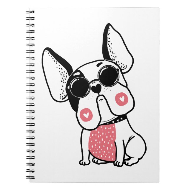 cute puppy notebook (Front)