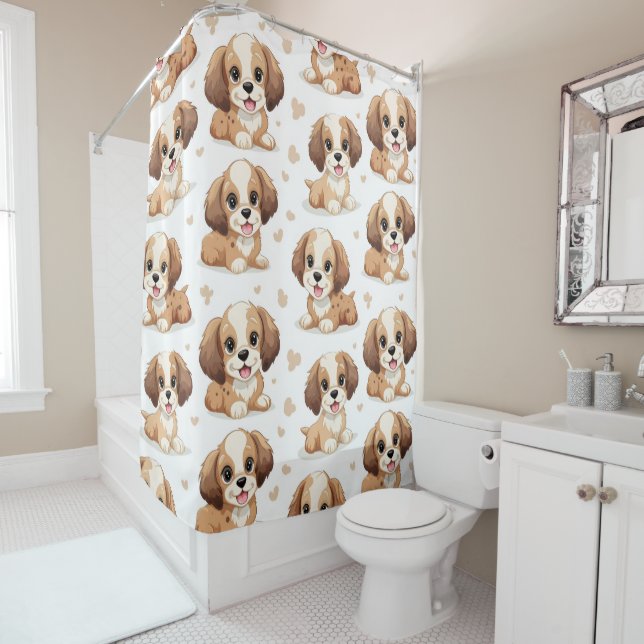 Cute Puppy Pattern (In Situ)