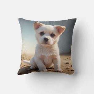Cute puppy pillow cushion