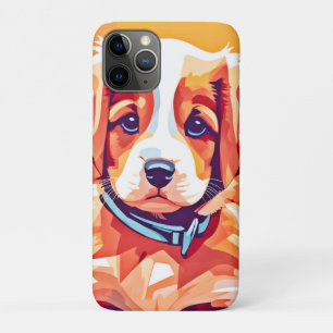 Cute Puppy Pop Art iPhone 11 Pro Case