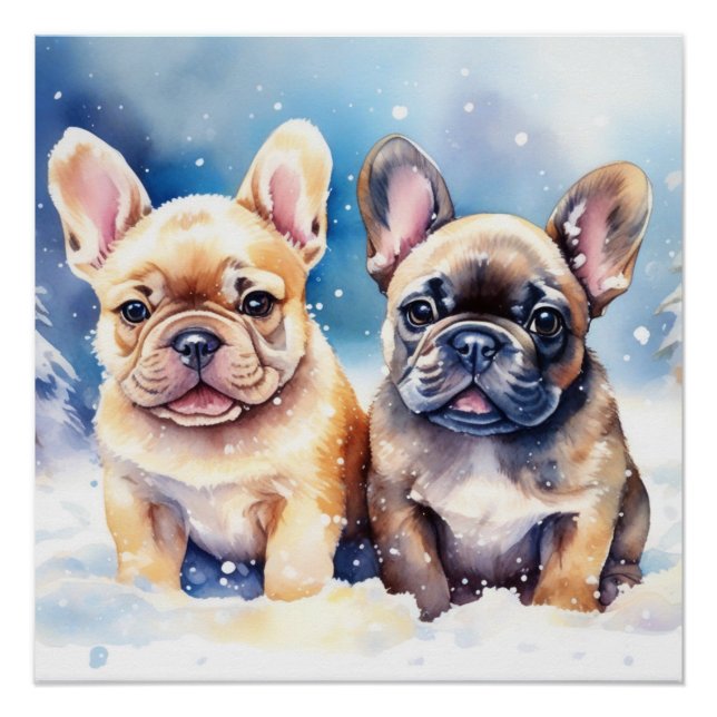 Cute puppy poster (Front)