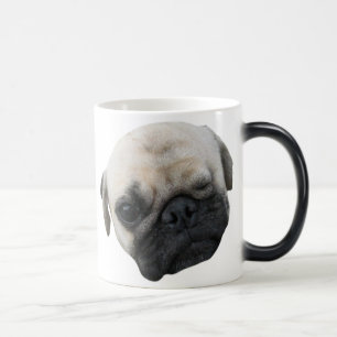 Cute Puppy Pug Dog Friend ... かわいい 子犬 Magic Mug