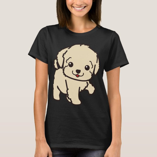 Cute Puppy T-Shirt (Front)