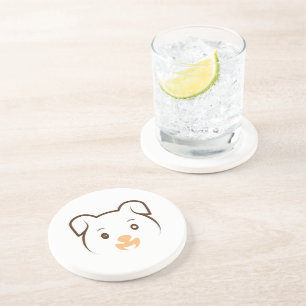 Cute Puppy Wink Coaster