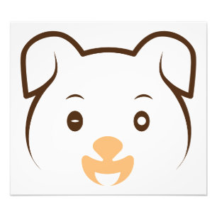 Cute Puppy Wink Photo Print