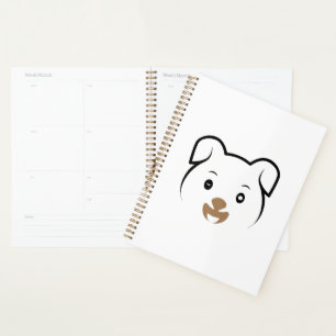 Cute Puppy Wink Planner