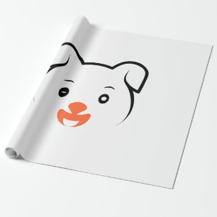 Cute Puppy Wink Wrapping Paper