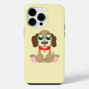 Cute Puppy With Beautiful Eyes iPhone 14 Pro Max Case