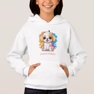 Cute Puppy with Colourful Spots