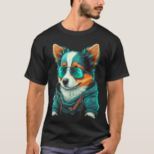 Cute Puppy With Sunglasses  1 T-Shirt