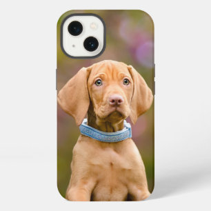 Cute puppyeyed Hungarian Vizsla Dog Puppy Photo / iPhone 13 Case