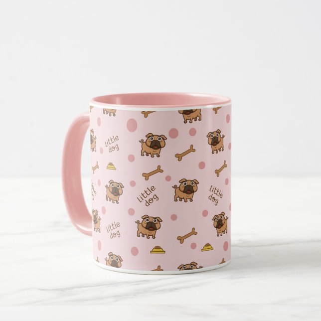 Cute  Pups Mug (Front Left)