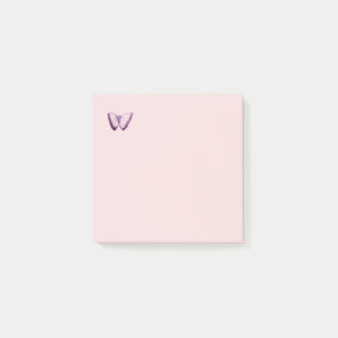 Cute Purple Butterfly design Post-it Notes