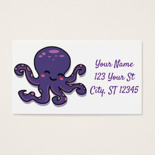 Cute Purple Octopus Thunder_Cove