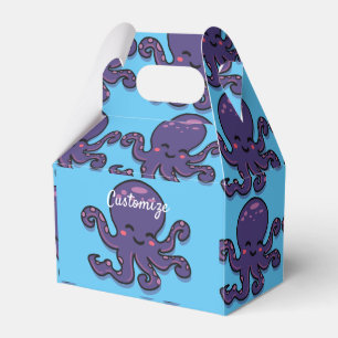 Cute Purple Octopus Thunder_Cove Favor Box