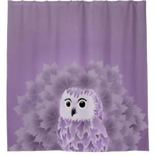Cute Purple Owl