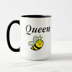 Cute Queen Bee Cadeau Café Mugs