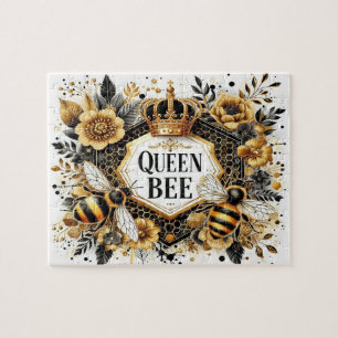 Cute Queen Bee Jigsaw Puzzle