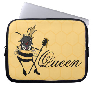 CUTE QUEEN BEE LAPTOP SLEEVE