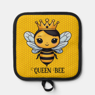 Cute Queen Bee Personalize Pot Holder