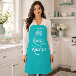 Cute Queen of the Kitchen Apron