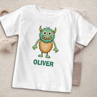 Cute Quirky Monster Personalized