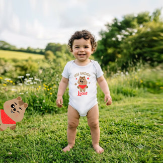 Cute Quokka Little Buddy Personalized Design Baby Bodysuit