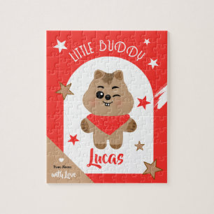 Cute Quokka Little Buddy Personalized Design Jigsaw Puzzle