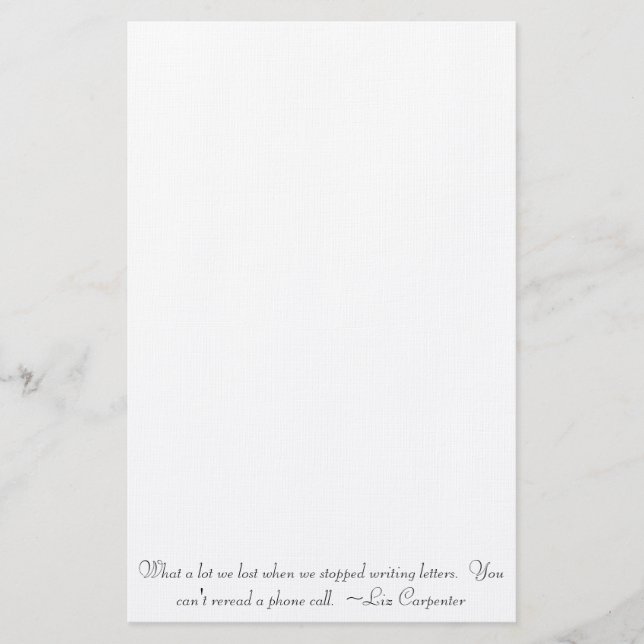 Cute quote Stationary Stationery (Front)