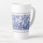 Cute Rabat Famille Bleu Blanc Delft Dedham Mug
