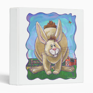 Cute Rabbit Animal Parade Binder