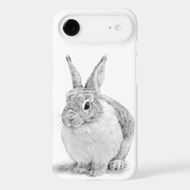 Cute Rabbit Art Drawing (Back)