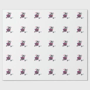 Cute Rabbit Boys Kids Men T-Shirt Wrapping Paper