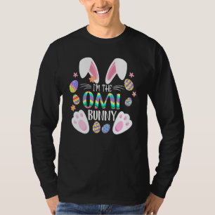 Cute Rabbit Ears I'm The Omi Bunny Matching Easter T-Shirt