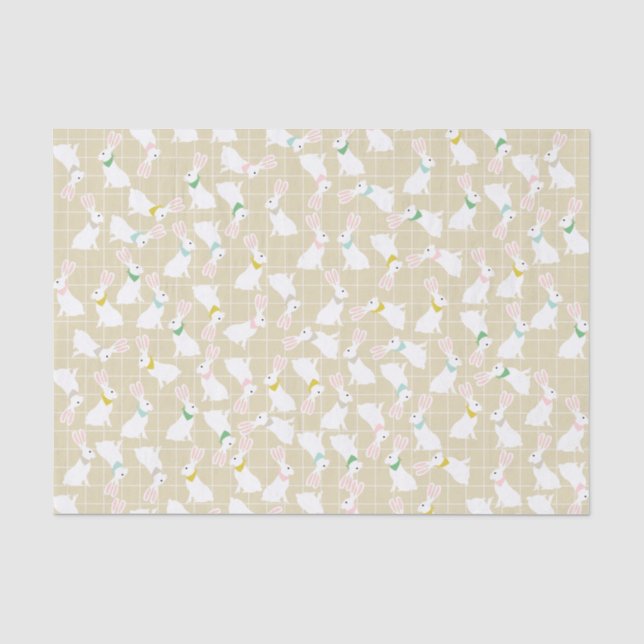 Cute Rabbit Tissue Paper (Front)