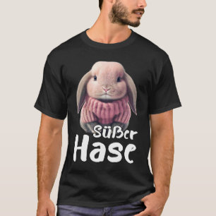 Cute rabbit winter rabbit skiing T-Shirt