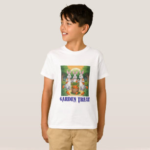 Cute Rabbits Eating Carrots T-Shirt