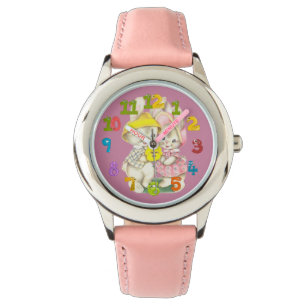 Cute rabbits watch
