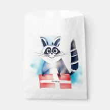 Cute raccoon birthday gift