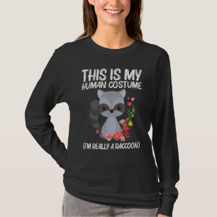 Cute Raccoon For Men Women Raccoon Trash Panda Ani T-Shirt
