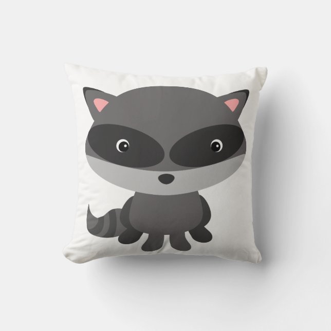 CUTE RACCOON Pillows (Front)
