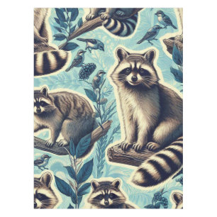 Cute Racoon Pattern Tablecloth