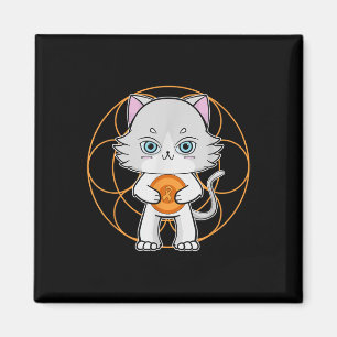 Cute Ragdoll Cat Anime Feline Leukaemia Awareness Magnet