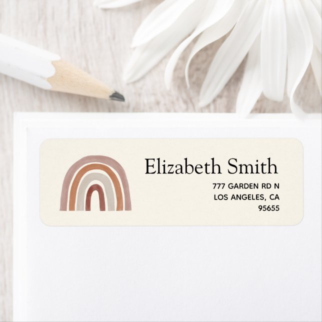 Cute Rainbow Boho Baby Shower (Insitu)