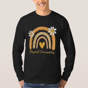 Cute Rainbow Classical Conversations Homeschool CC T-Shirt