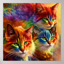 Cute rainbow Colours | Rainbow Cat