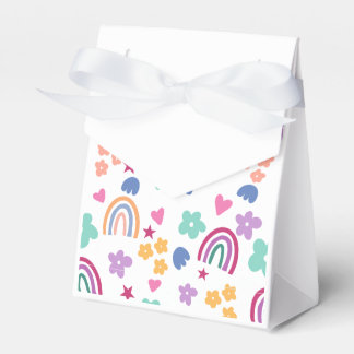 Cute Rainbow Favor Box